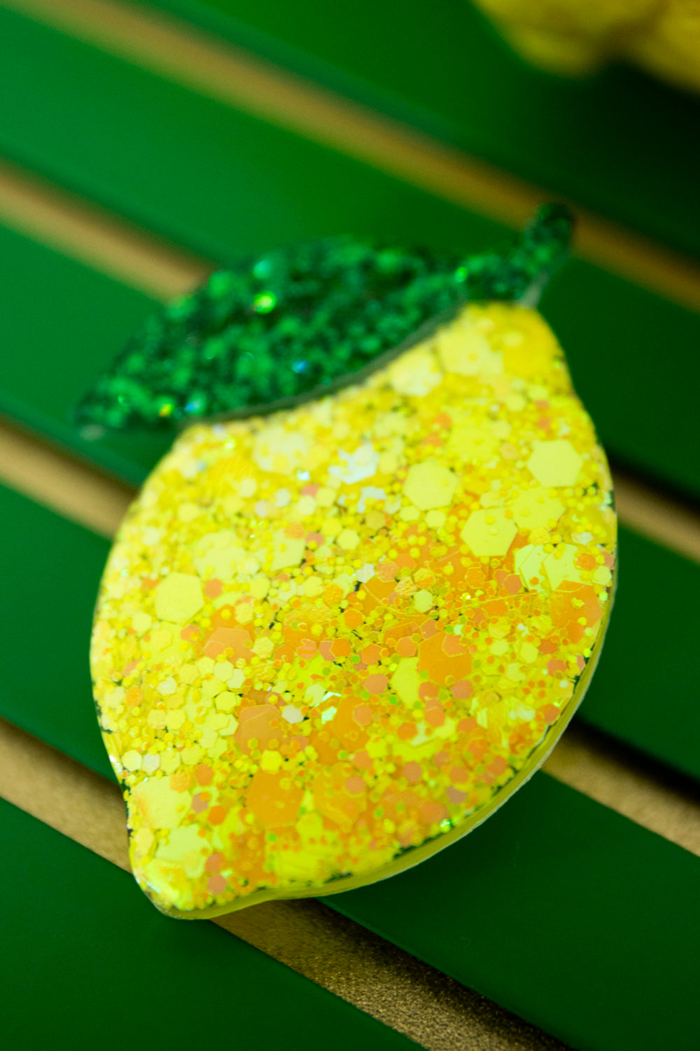 Broche Citron Yuzu 🍋✨