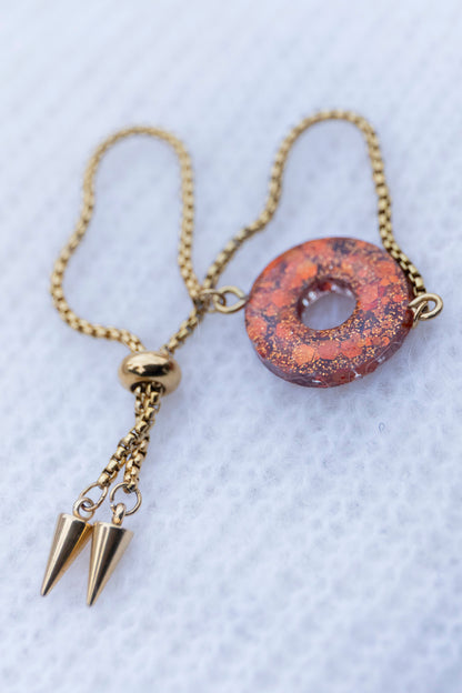 Bracelet pampille Donut Cuivré 🎺