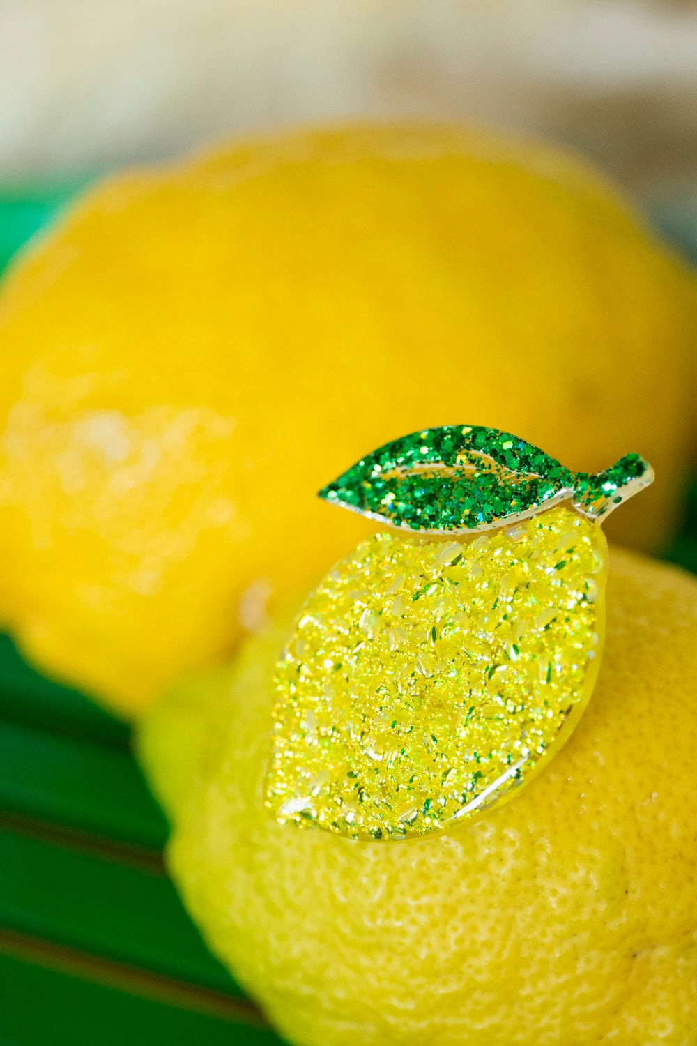 Broche Citron éclatant 🍋🫠