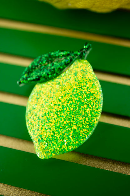 Broche Citron vert flashy 🍋💚