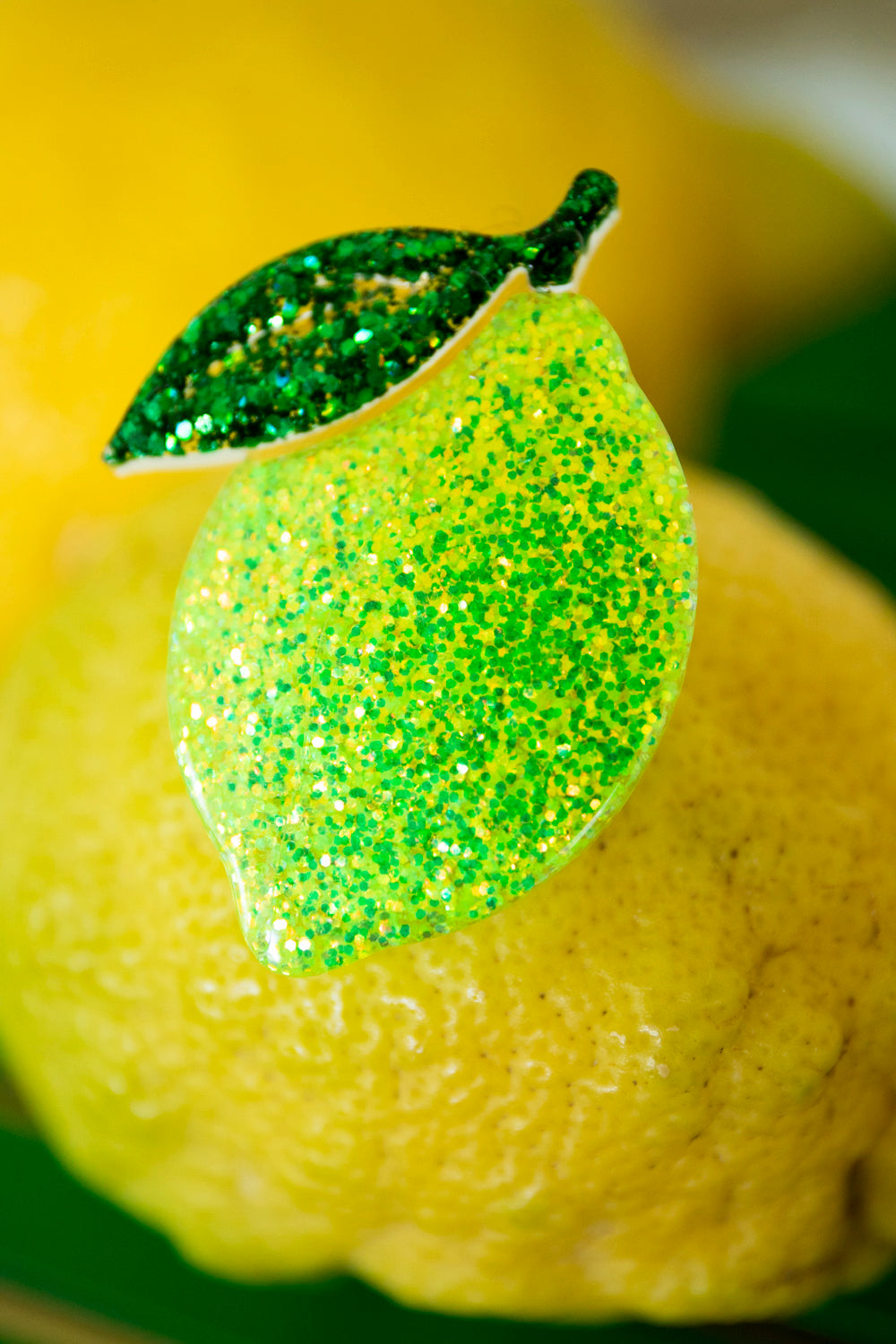 Broche Citron vert flashy 🍋💚
