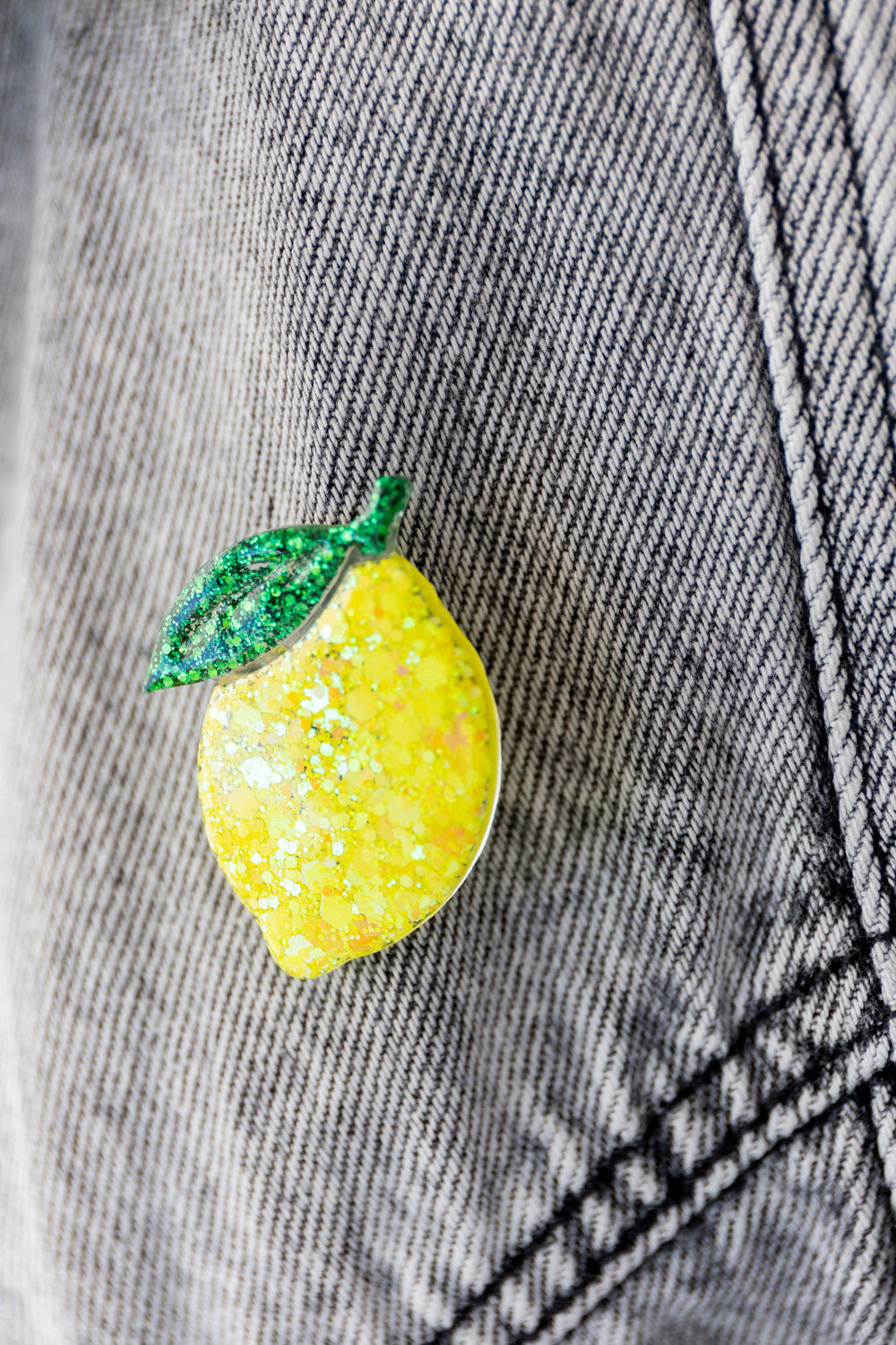 Broche Citron Yuzu 🍋✨