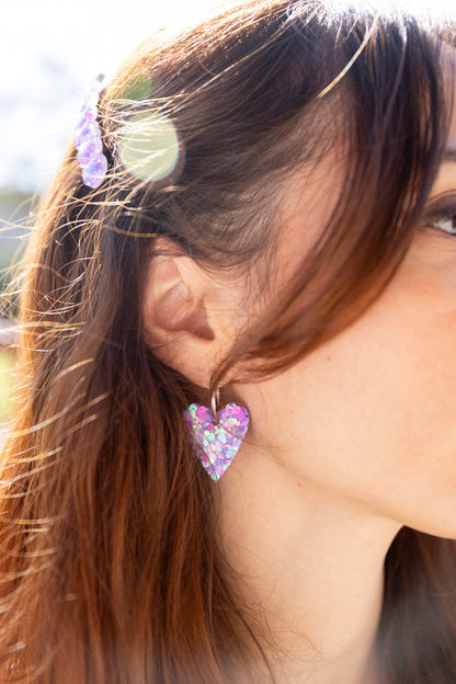 Barrette fabriquée à la main avec de la résine époxy